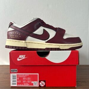 Nike Dunk Low SE Sisterhood Team Red Women's size 8